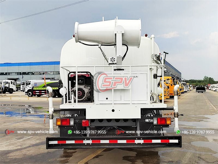 Truck Mounted Dust Suppression Tank - Rear Side